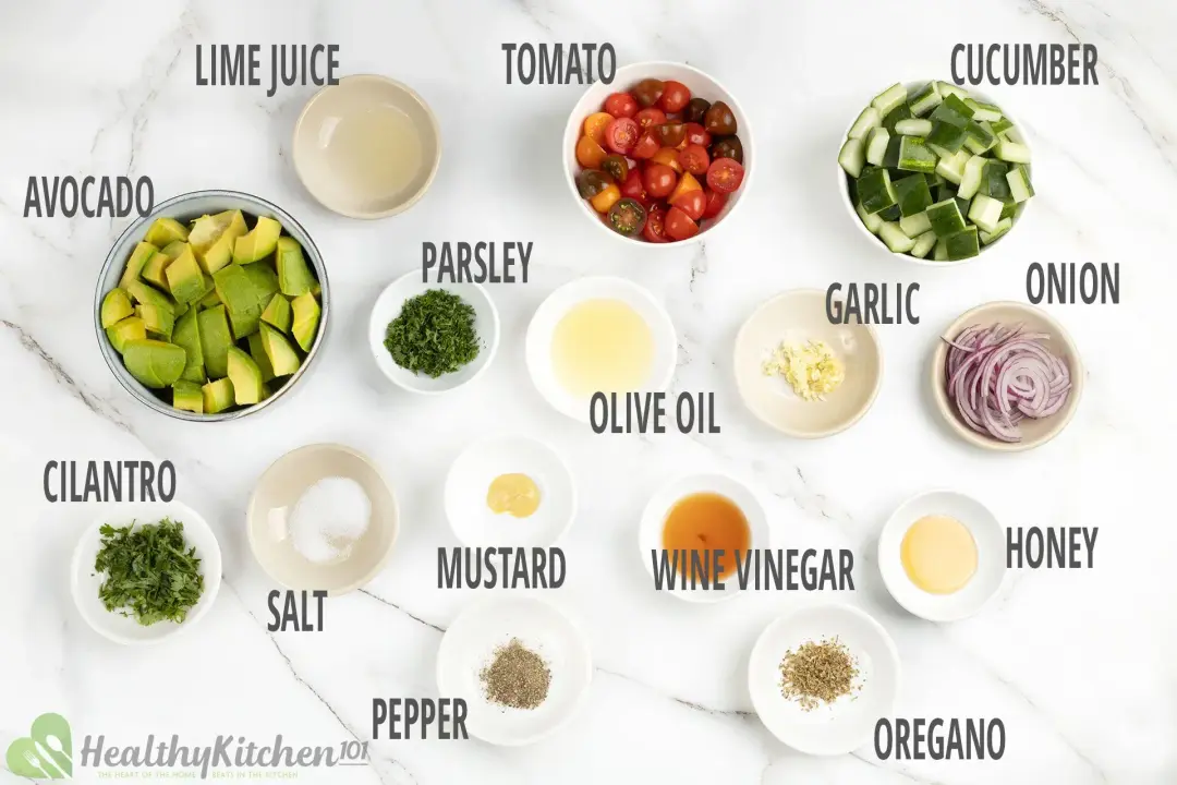 Avocado Salad Recipe Ingredients