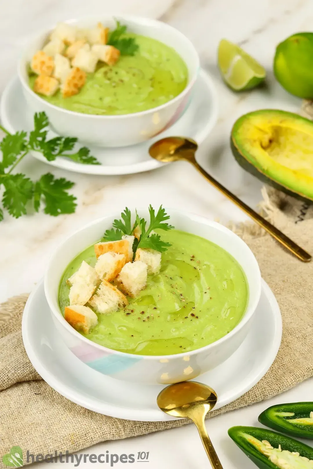 Creamy Avocado Soup Recipe