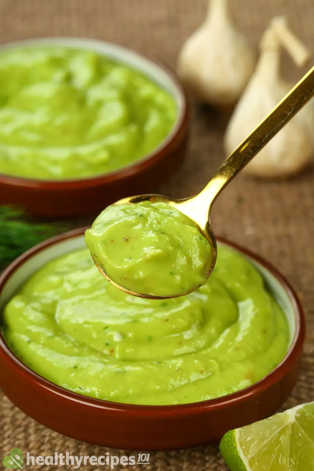 Homemade avocado dressing recipe