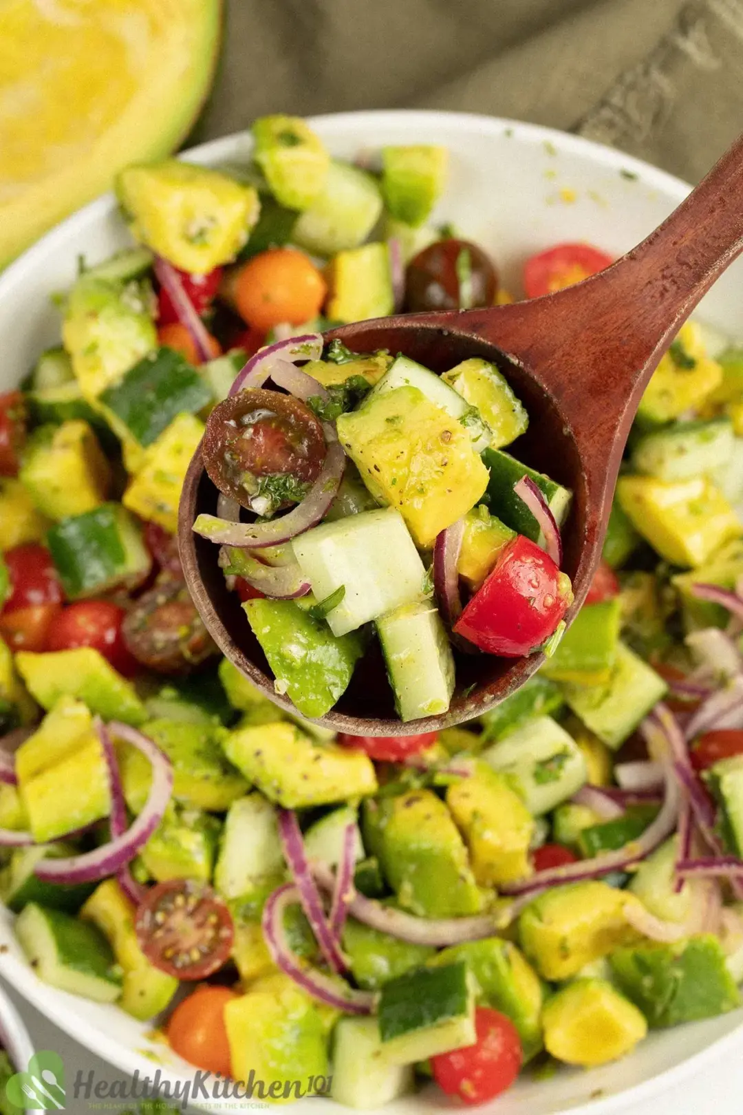 Homemade Avocado Salad Recipe