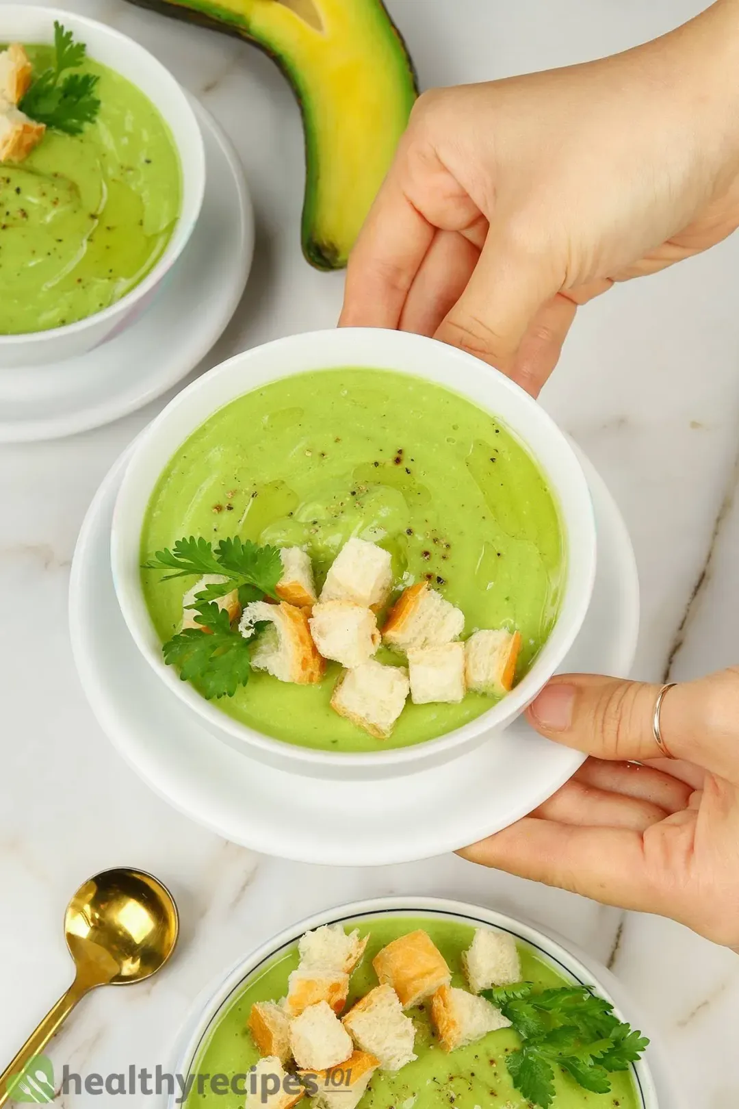 Homemade Avocado Soup recipe