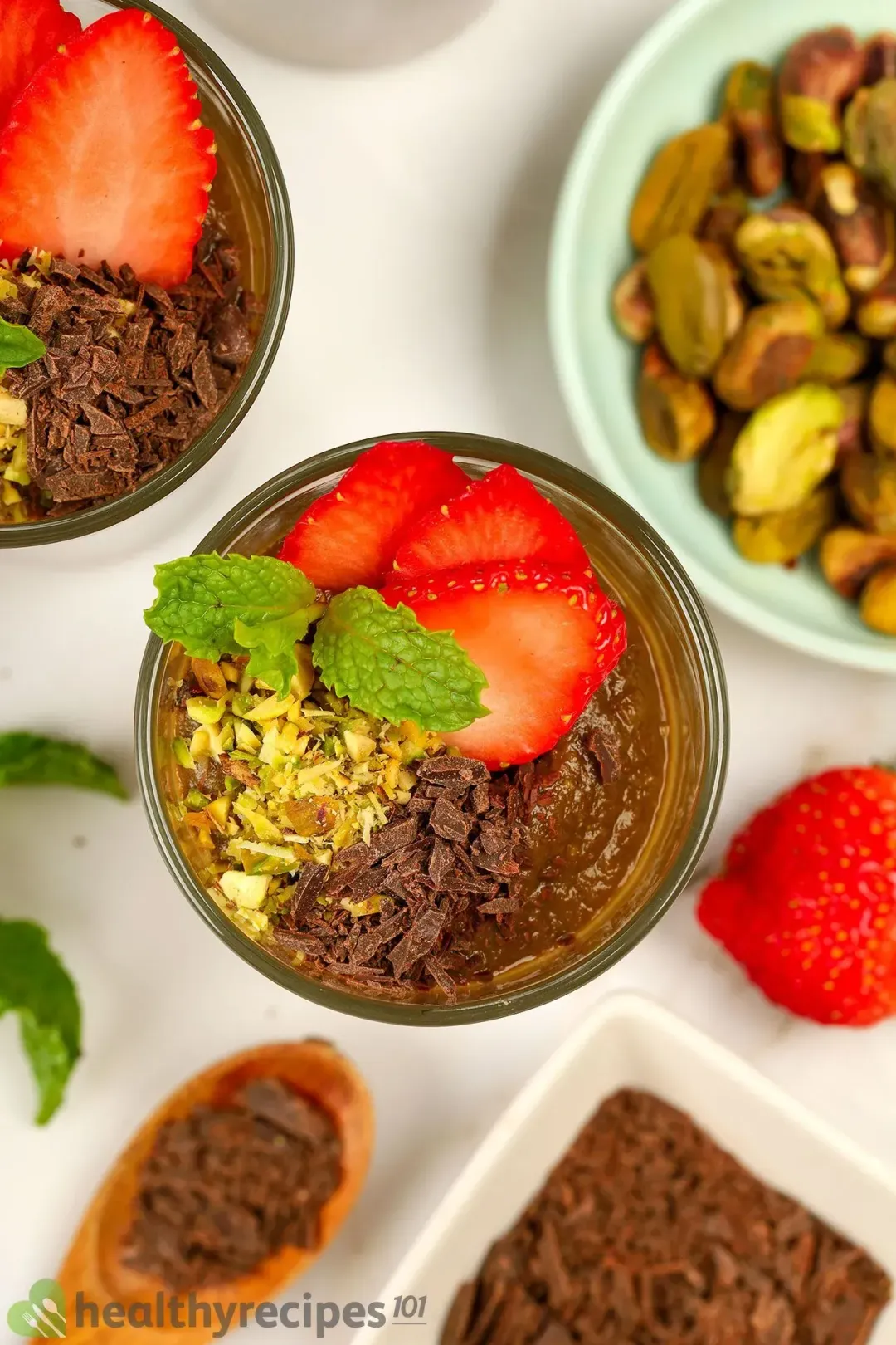 Homemade chocolate avocado pudding recipe