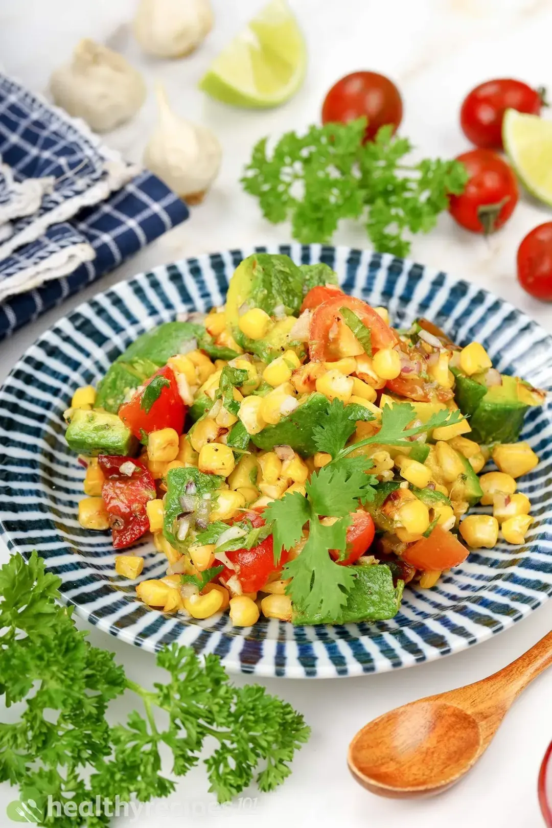 How to Remove Corn From the Cob for avocado corn salad