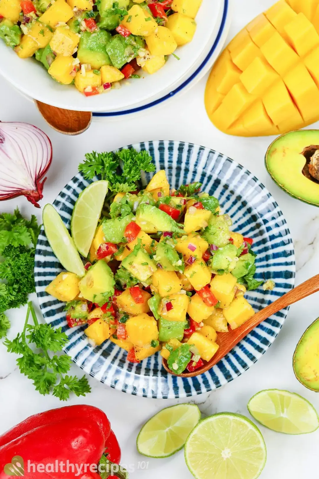 How to Serve Mango Avocado Salsa