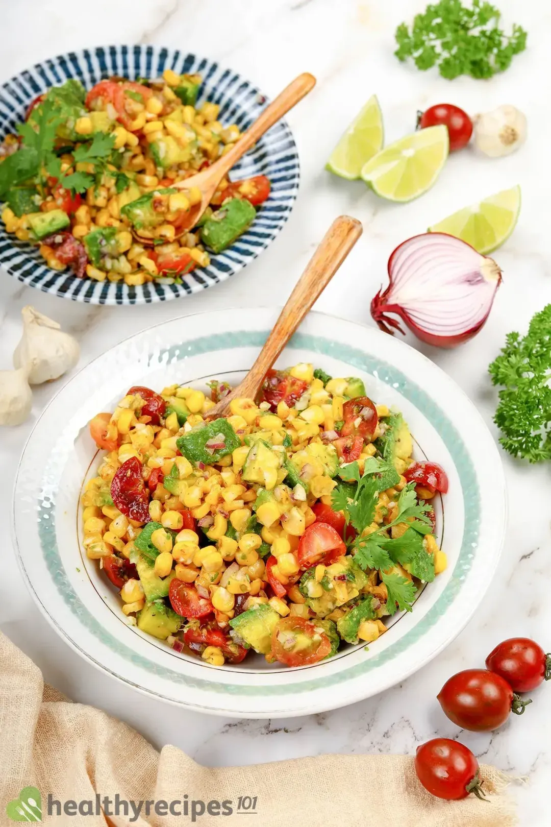 How to Store Leftovers avocado corn salad