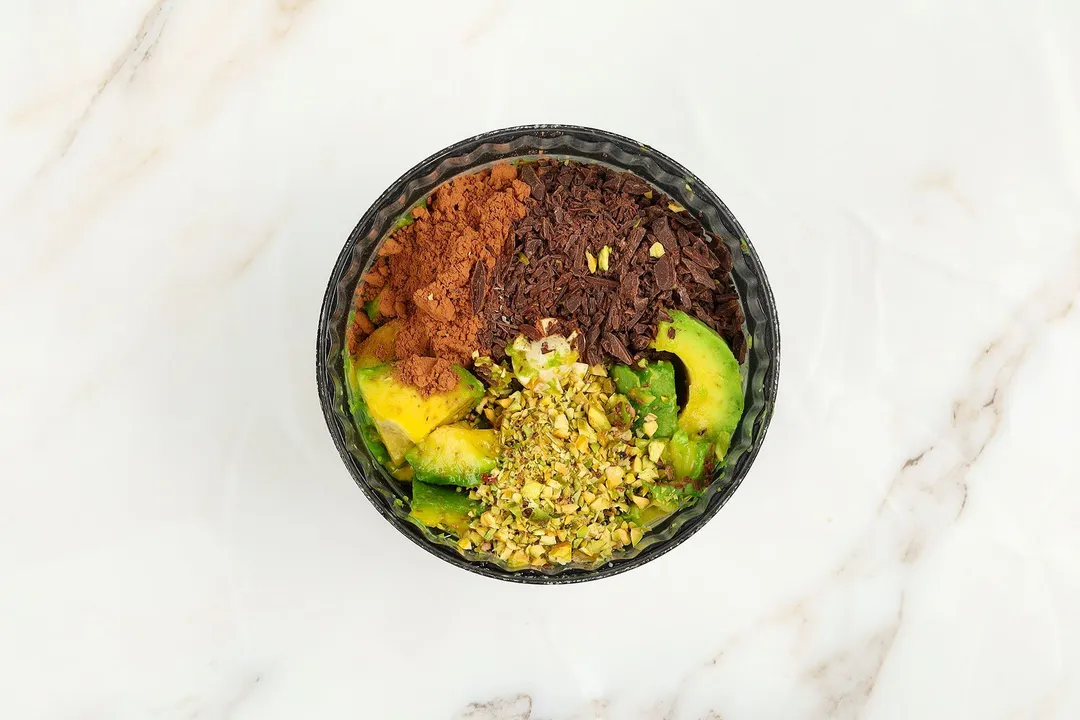 step 1 Chocolate Avocado Pudding Recipe