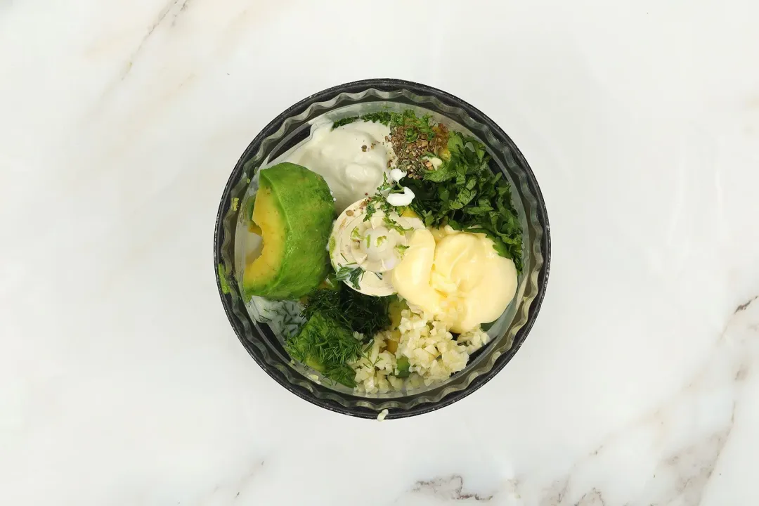 step 1 How to Make Homemade Avocado Ranch Dressing