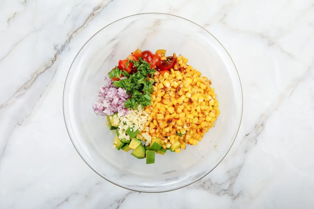 step 4 How to Make Avocado Corn Salad