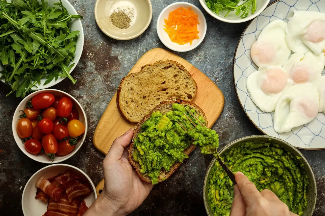 step 6 How to Make Smashed Avocado on Toast