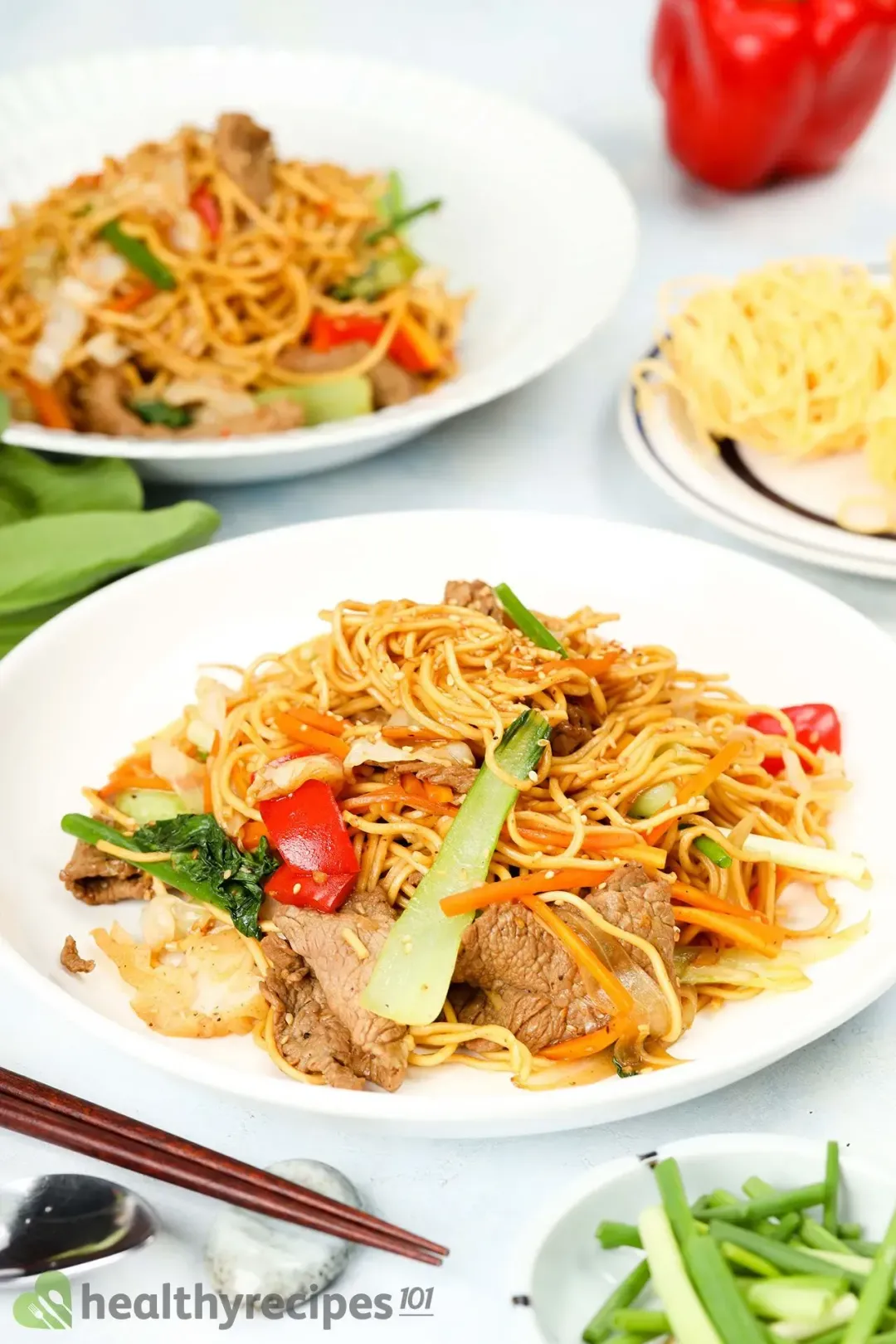 Beef Chow Mein Variations and Add Ins
