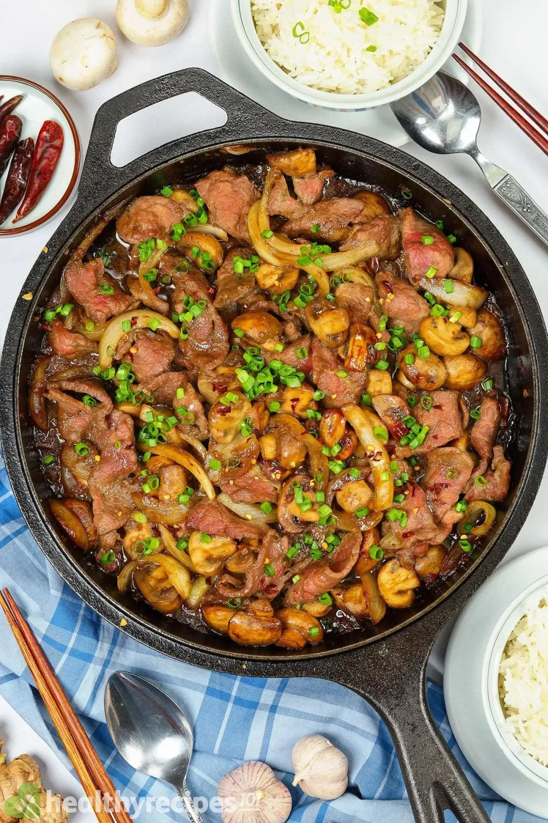 Beef and Mushrooms Recipe