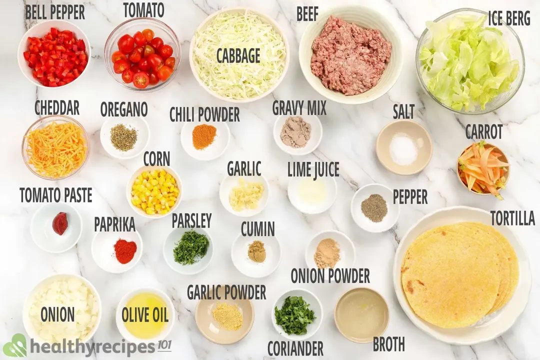 beef quesadilla ingredients
