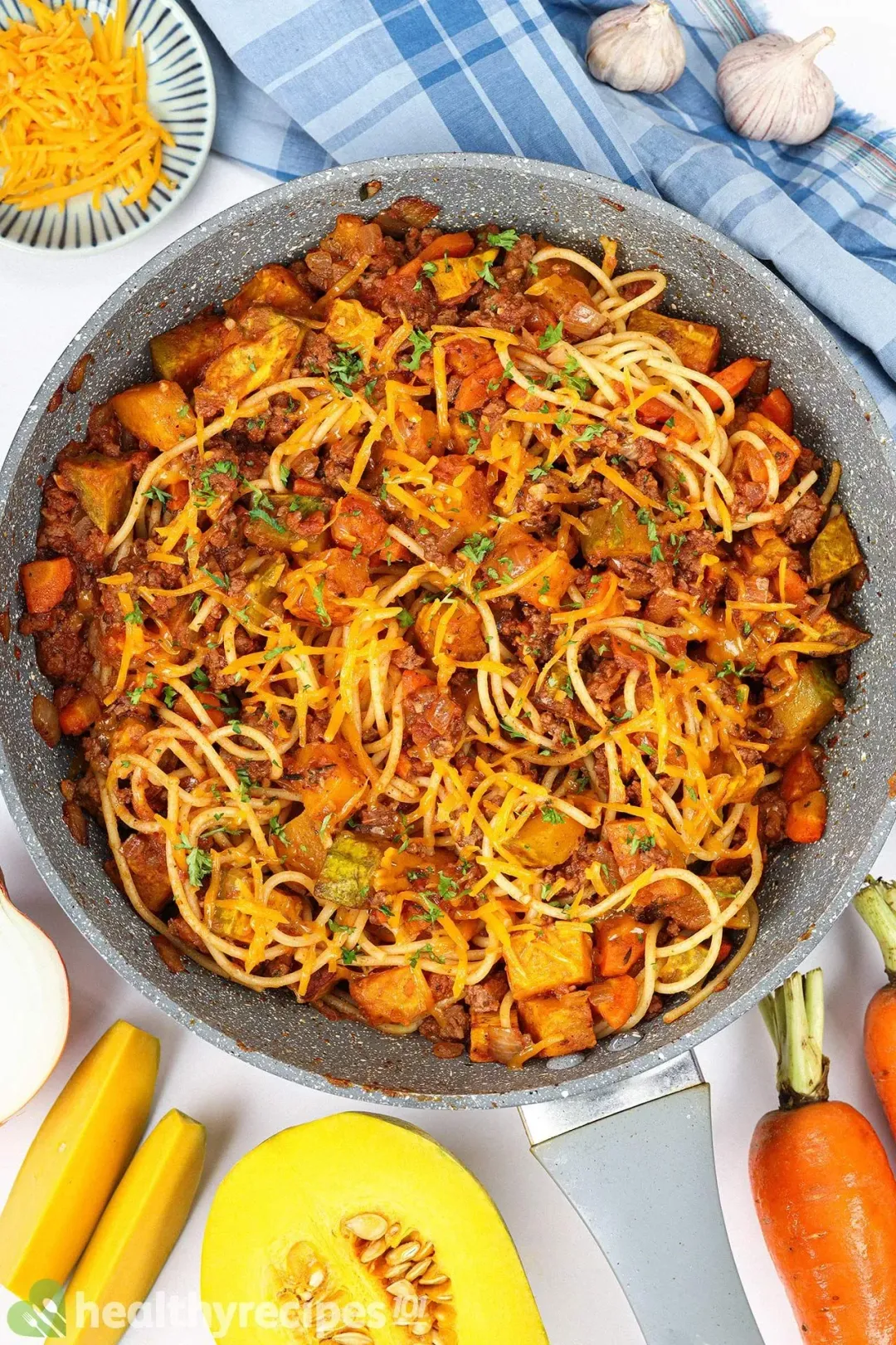 Beefy Butternut Squash Pasta Recipe