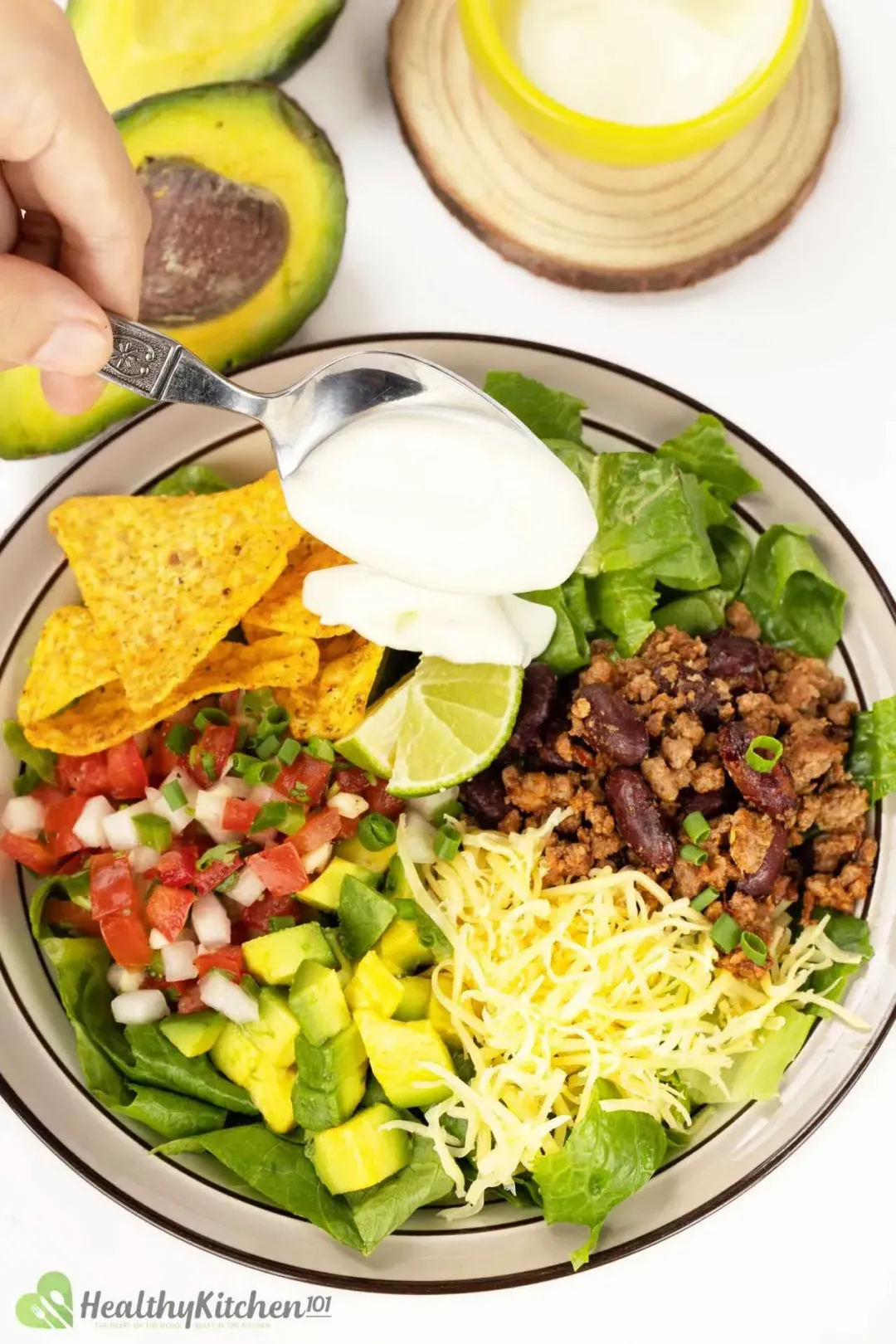 Dressing for Taco Salad Recipe Healthykitchen101