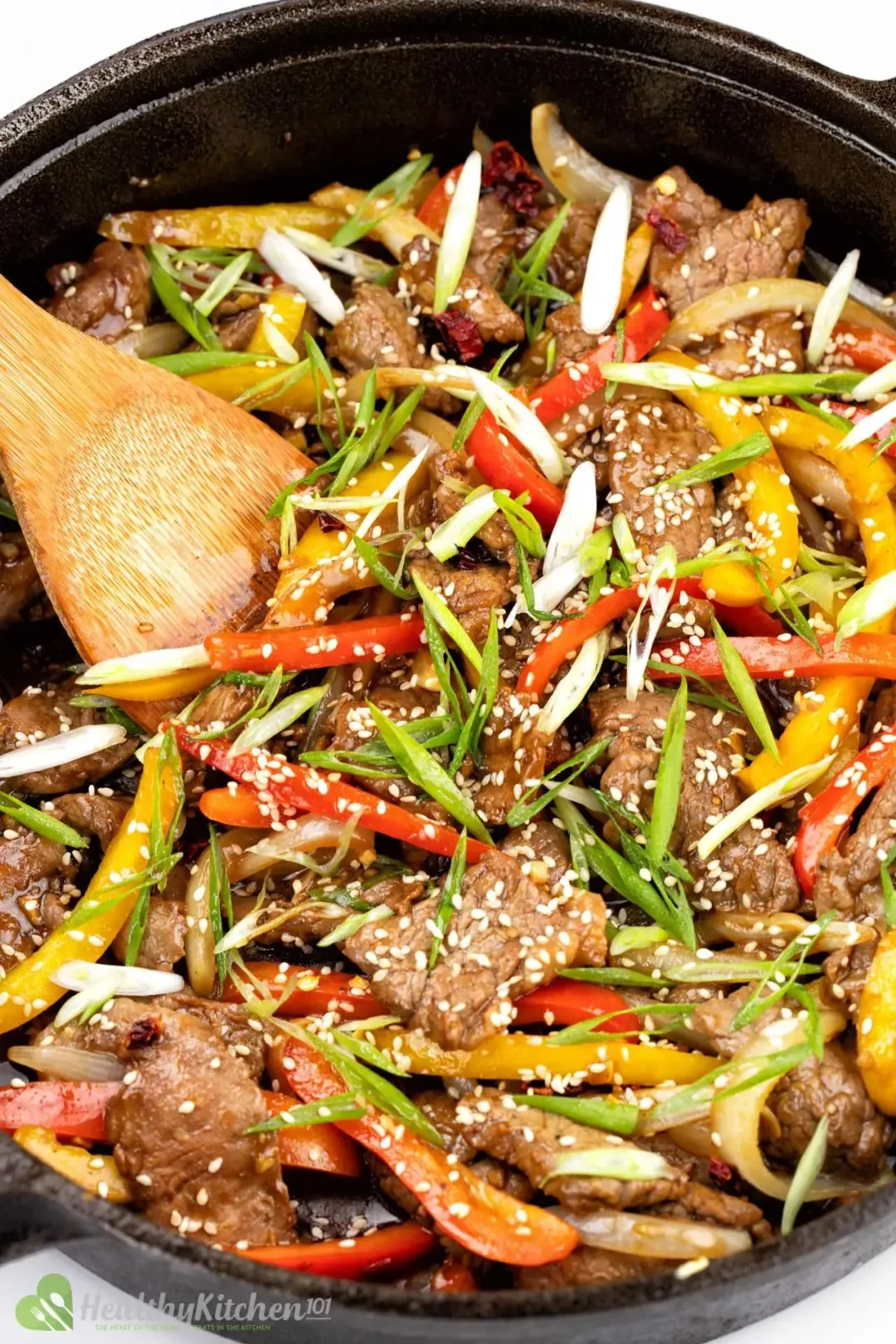 healthy pepper steak recipe healthykitchen101 2