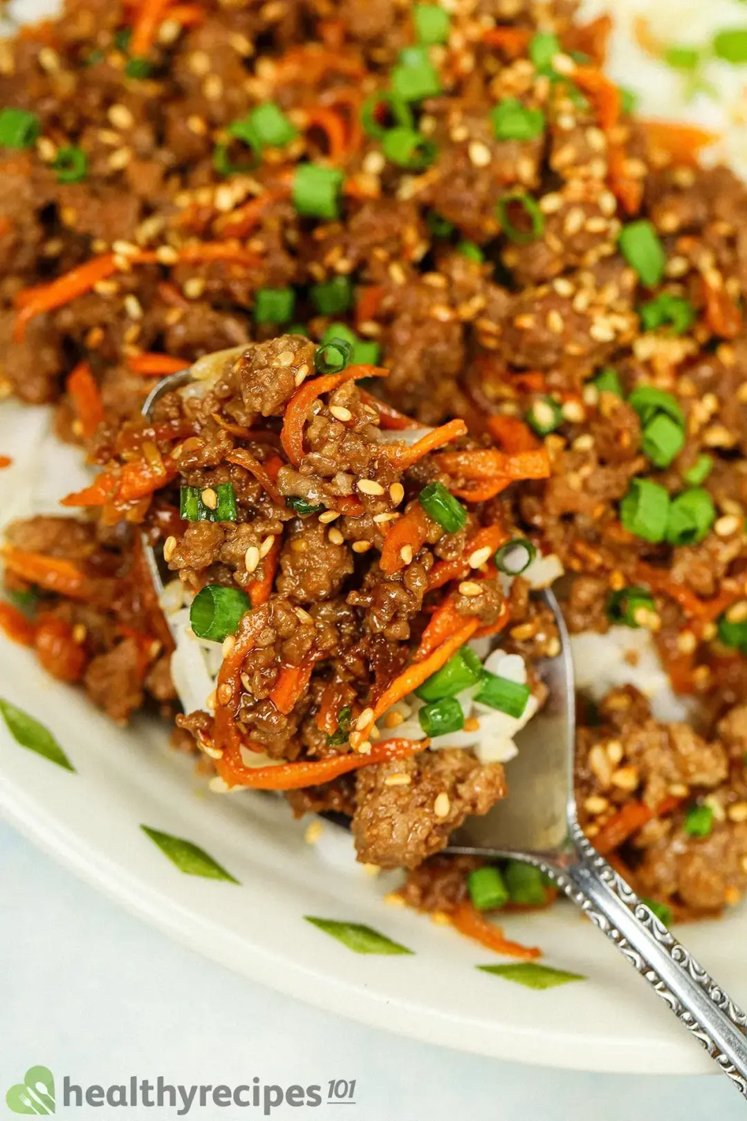Homemade Korean beef bowl recipe