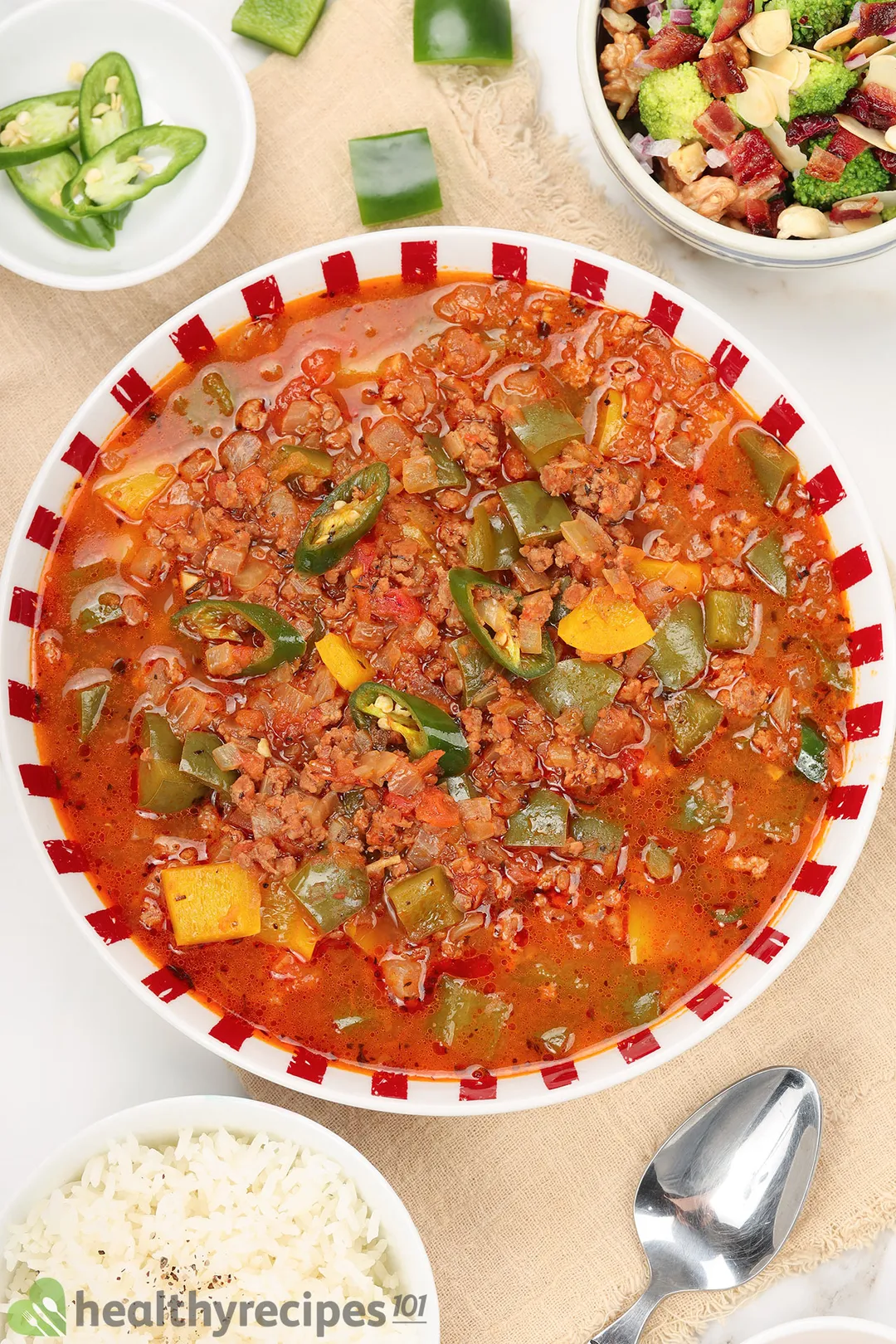 Homemade Stuffed Pepper Soup Recipe