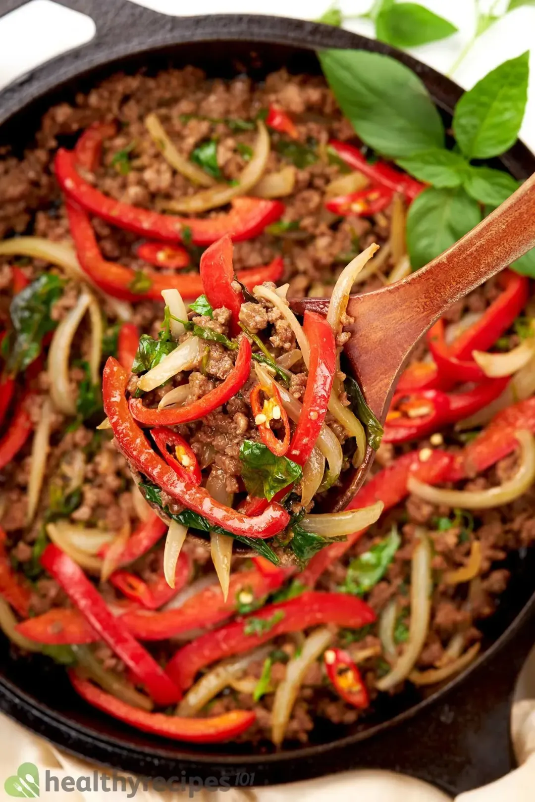 Homemade Thai Basil Beef Recipe