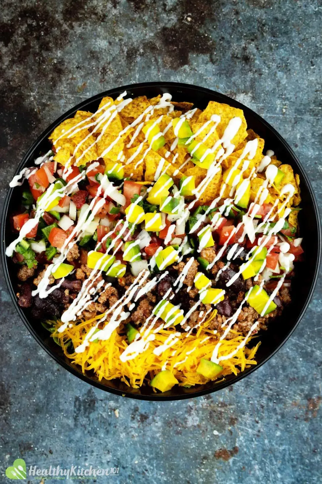 How to Make Taco Salad recipe healthykitchen101