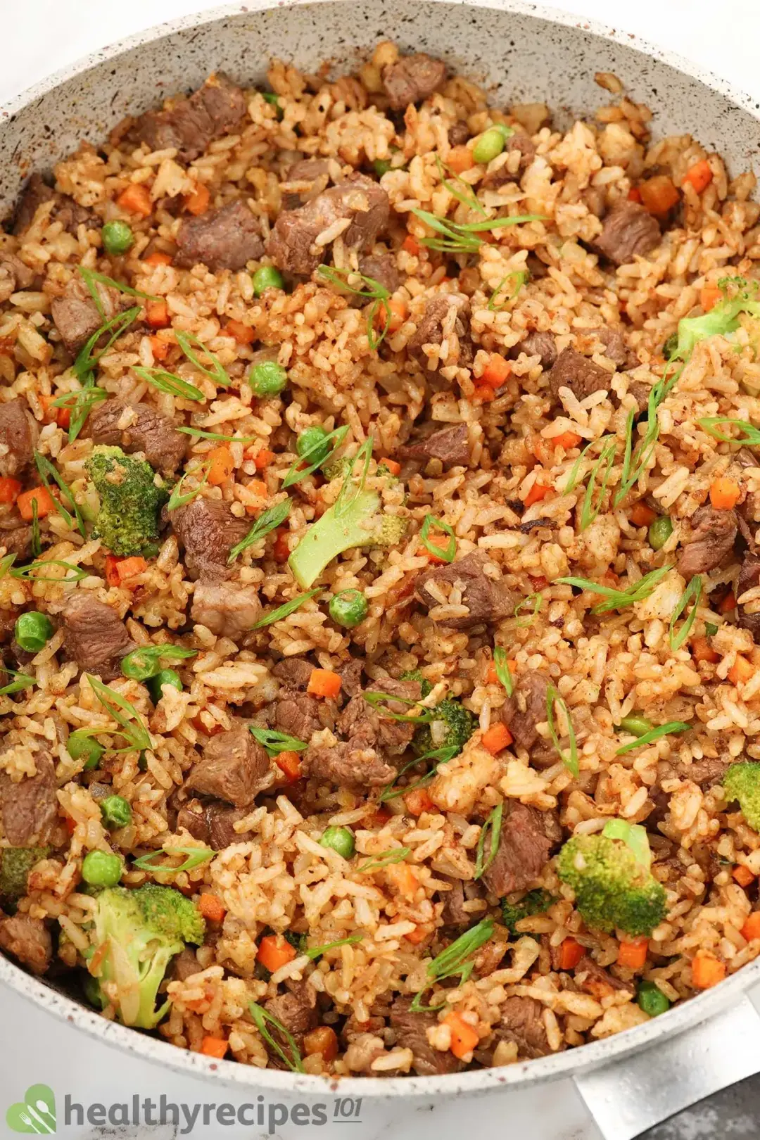 is beef fried rice healthy