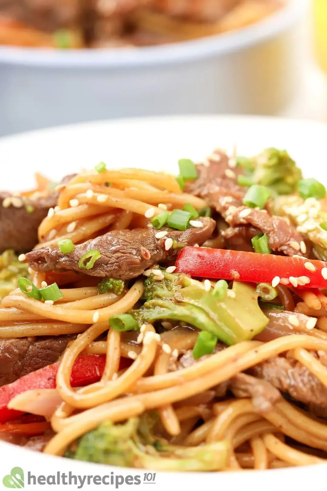 is beef lo mein healthy