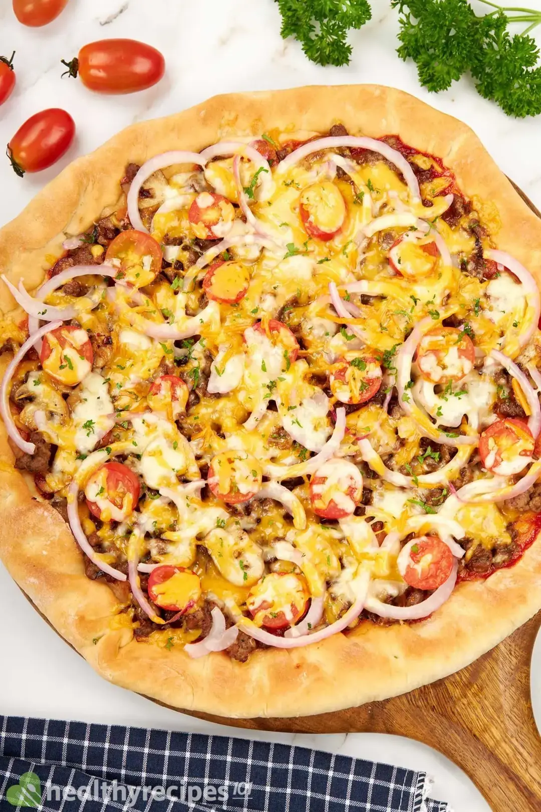 Is Cheeseburger Pizza Healthy