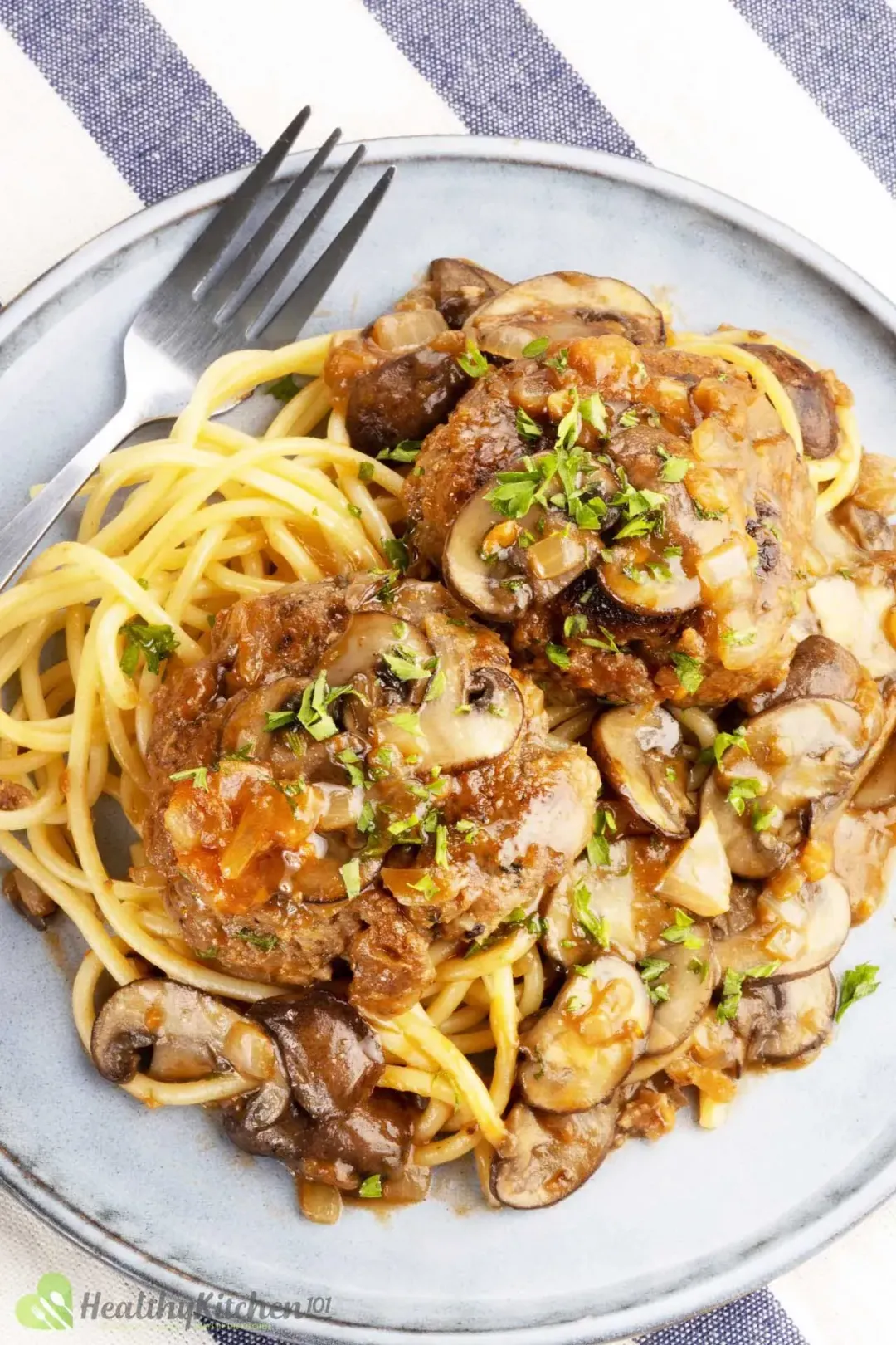 Salisbury Steak Recipe Healthykitchen101 2
