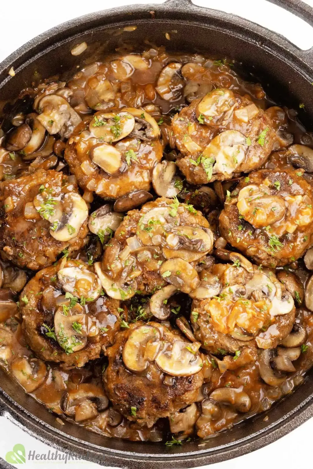 Salisbury Steak Recipe Healthykitchen101 6