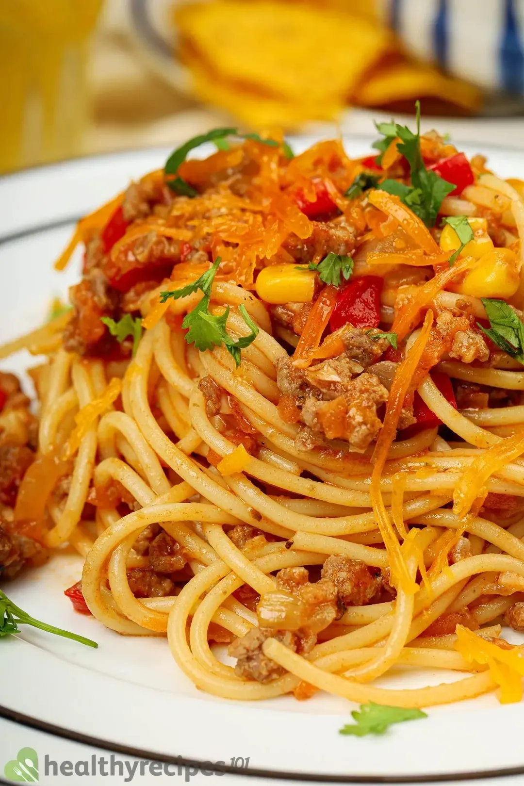 sauce for mexican spaghetti recipe