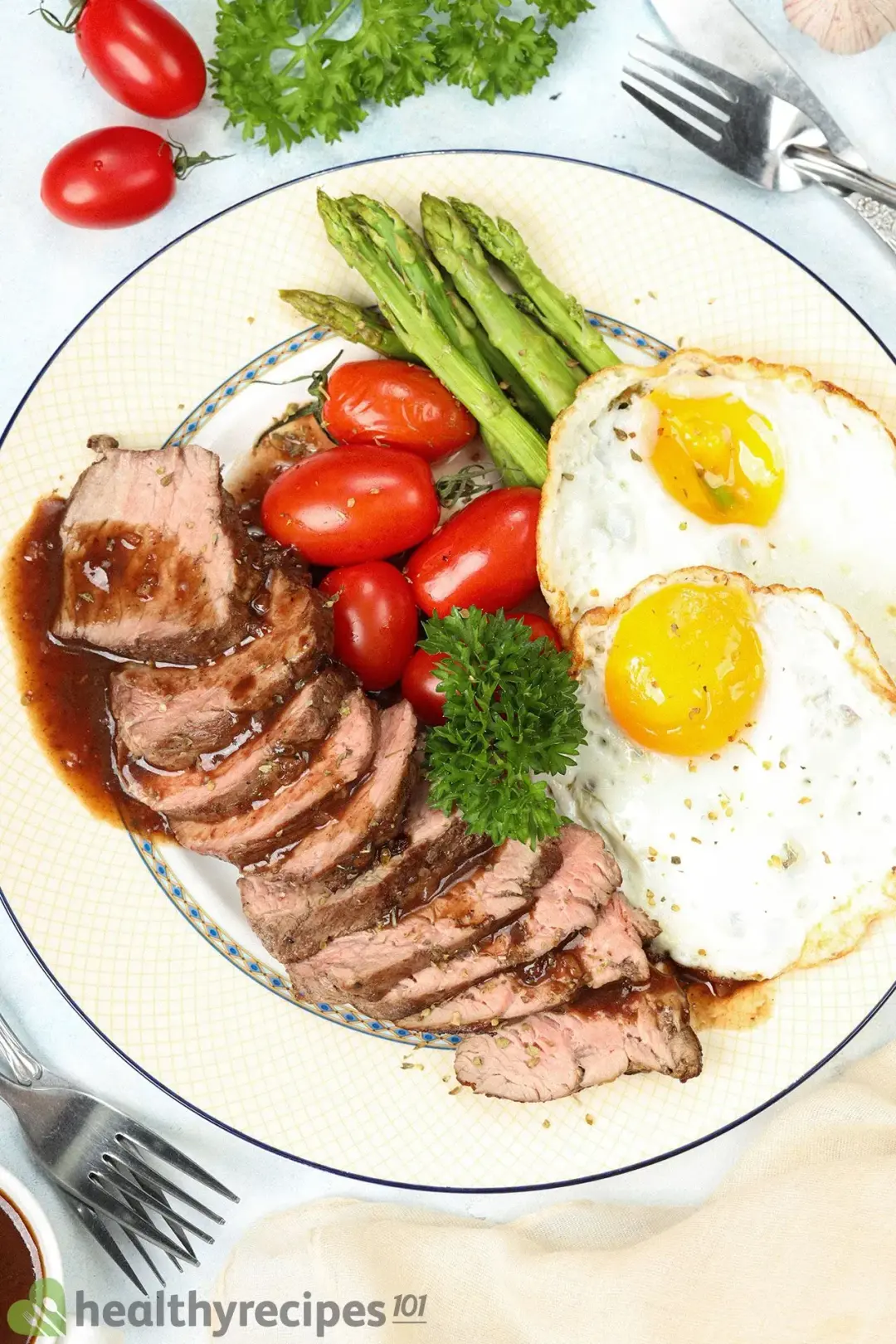 Steak and Eggs Recipe