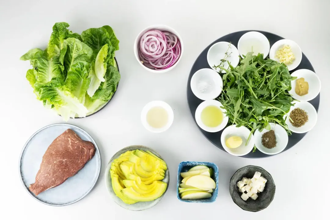 steak salad ingredient