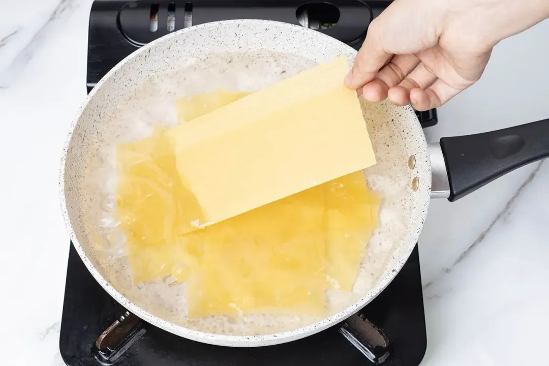 step 1 Boil the lasagna