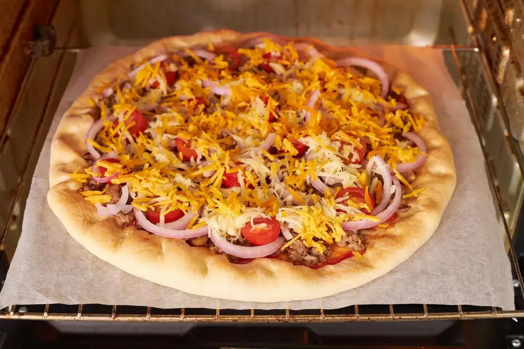 step 15 How to Make a Cheeseburger Pizza
