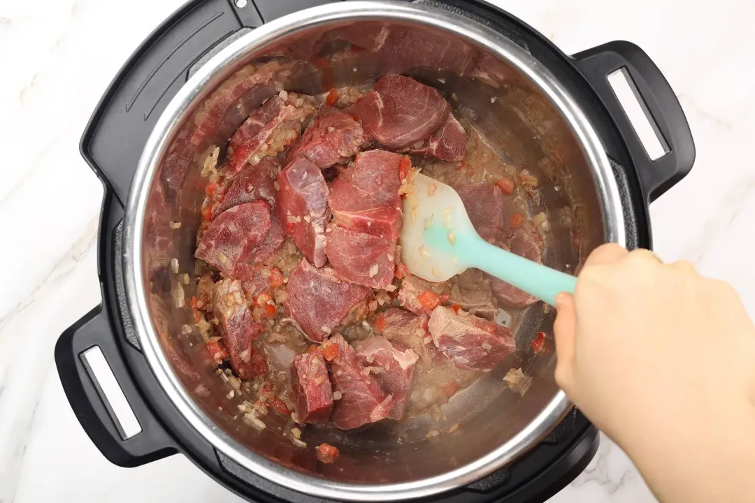 step 2 How to Make Shredded Beef in the instant pot