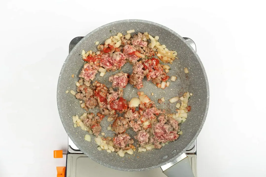 step 3 How to make Beefy Butternut Squash Pasta