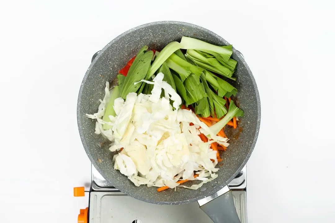 step 4 How to make beef chow mein