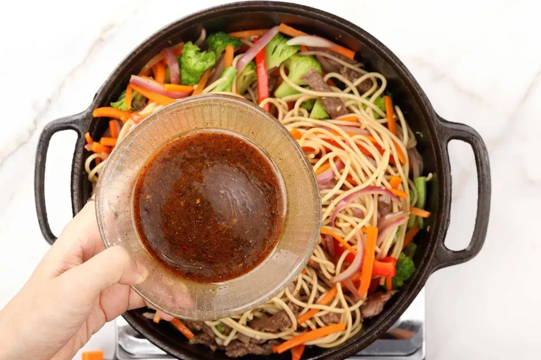 step 4 How to Make Beef Lo Mein