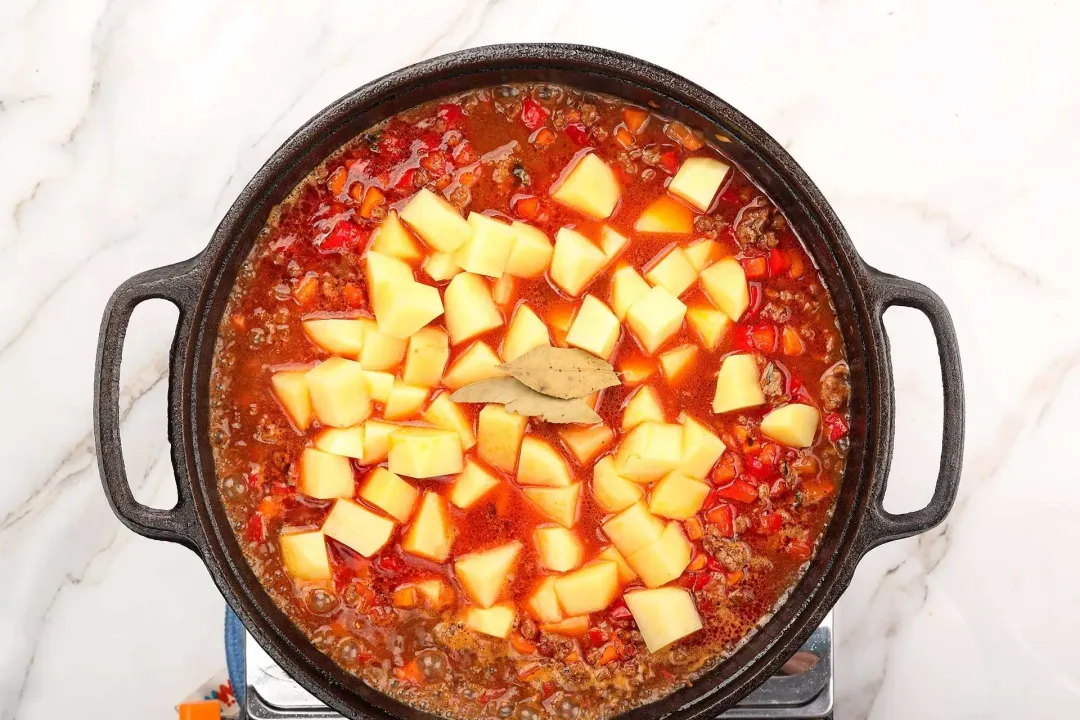 step 4 How to Make Ground Beef and Potatoes