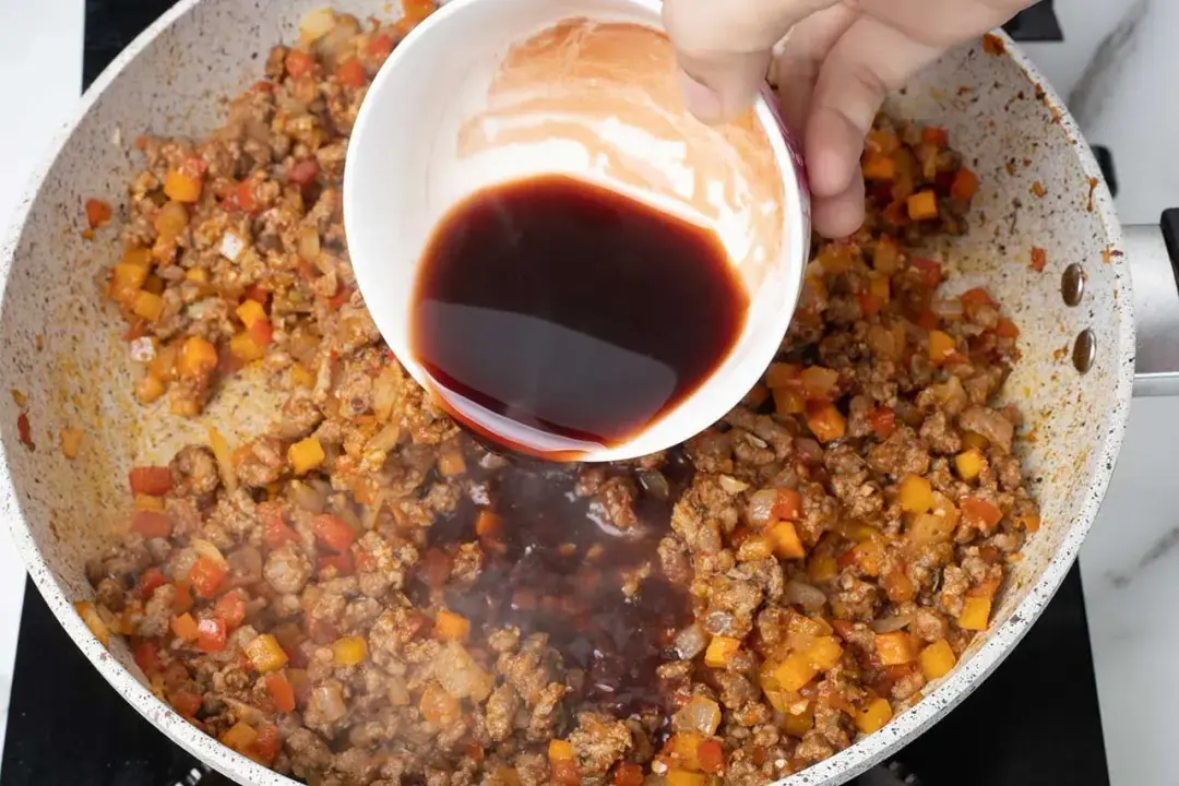 Step 5 Deglaze the pan