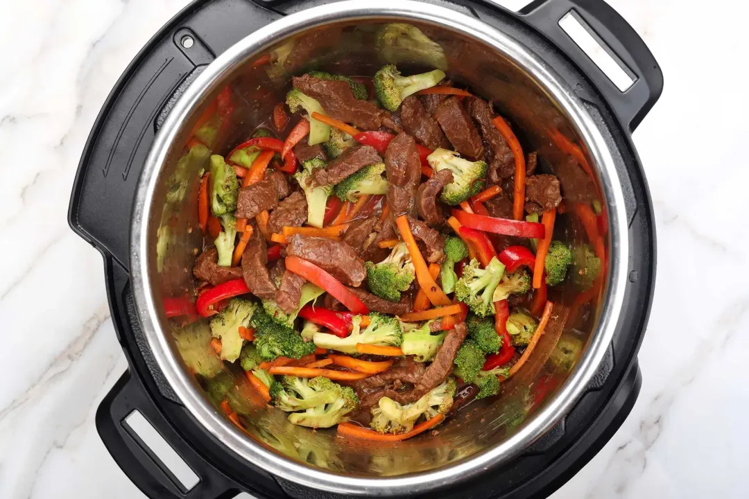 step 5 How to Cook Mongolian Beef in the Instant Pot