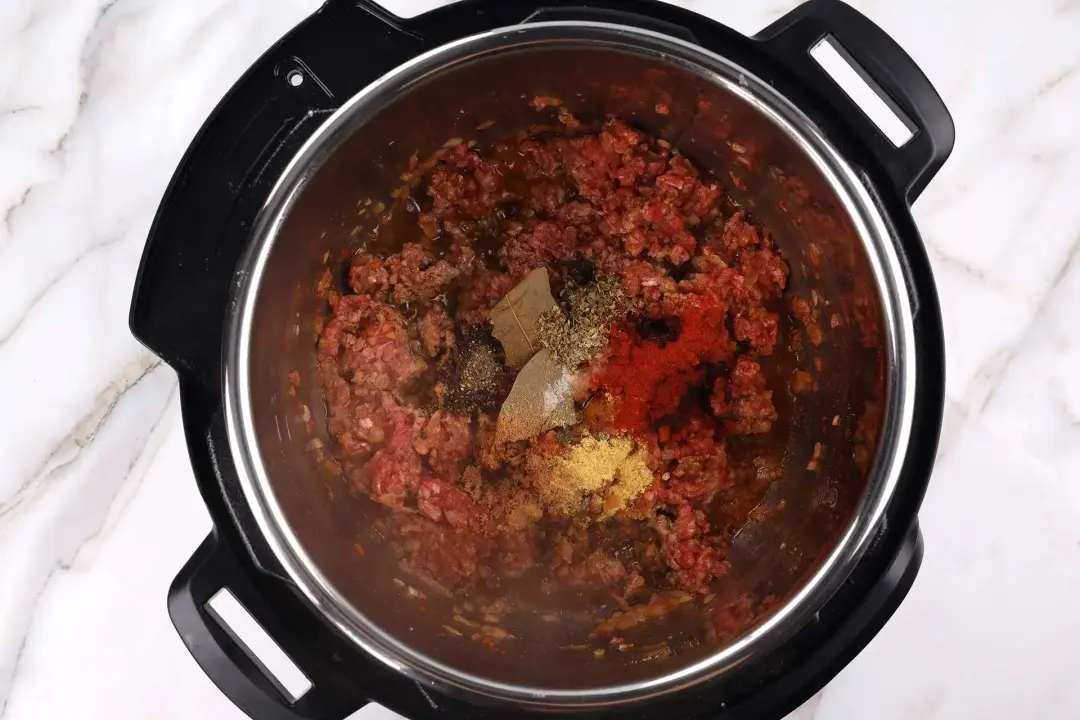 step 5 how to make goulash in an instant pot