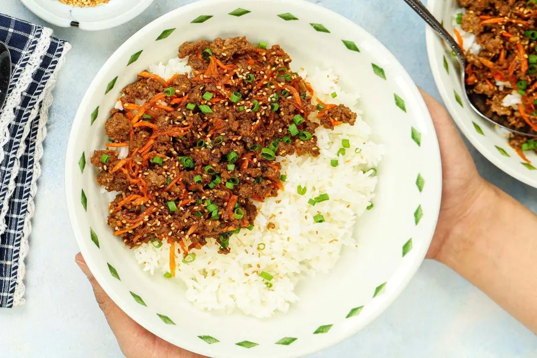 step 5 How to make Korean beef bowl