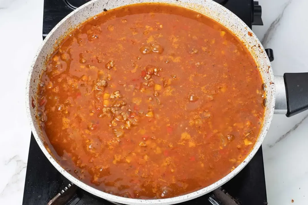 step 6 Cook the bolognese lasagna