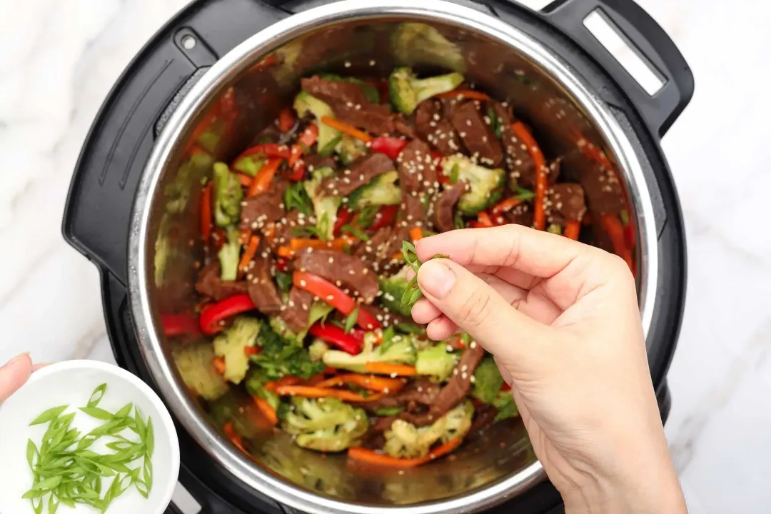 step 6 How to Cook Mongolian Beef in the Instant Pot