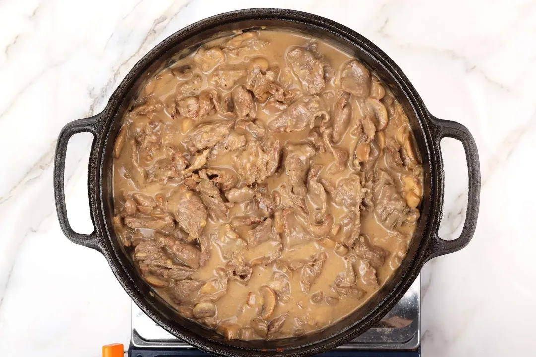 step 6 How to Make Beef Stroganoff