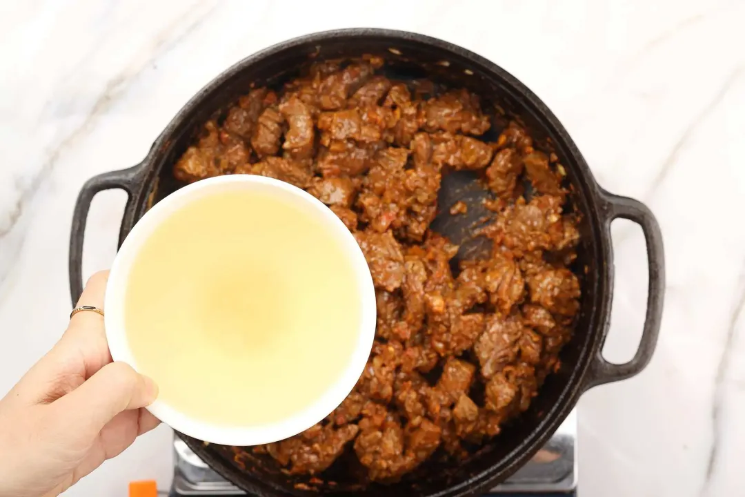 step 6 How to Make Beef Vindaloo