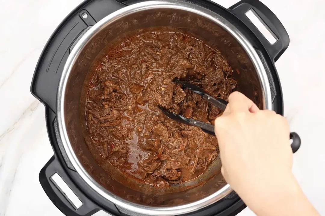 step 6 How to Make Shredded Beef in the instant pot