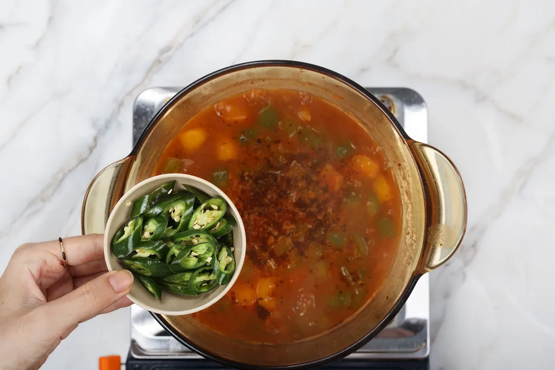 step 6 Stuffed Pepper Soup Recipe