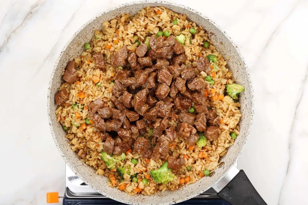 step 7 How to Make Beef Fried Rice