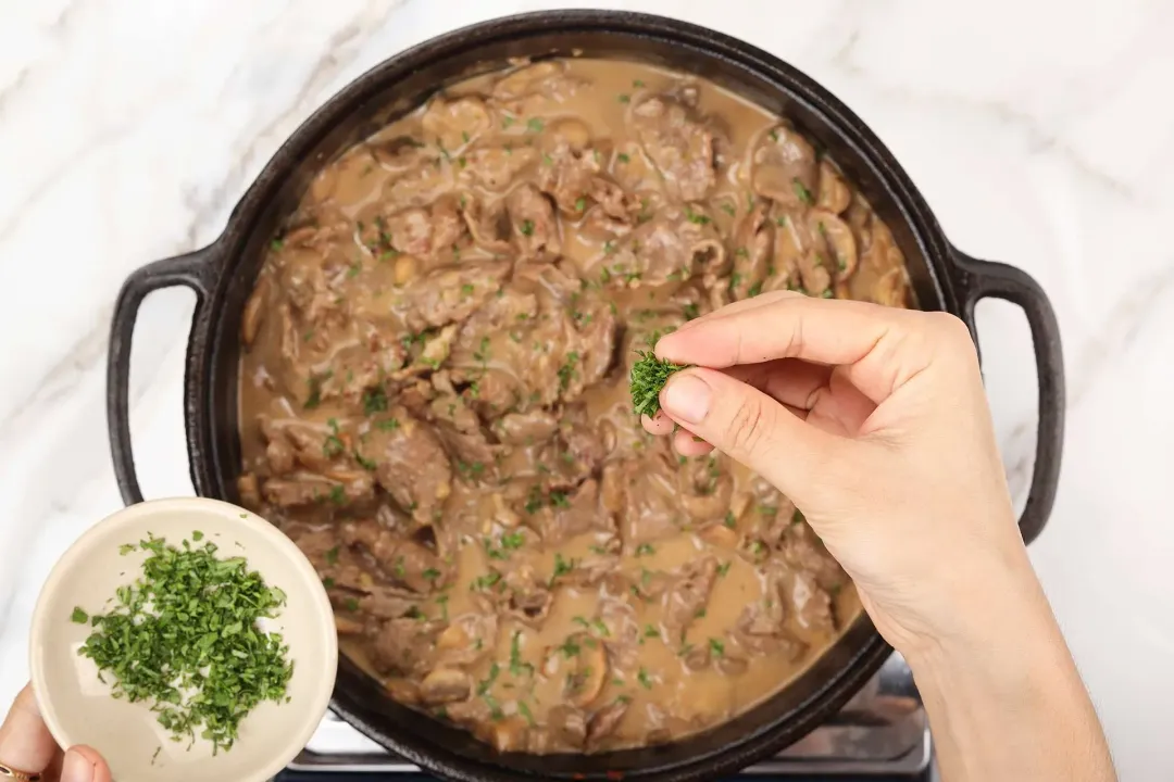 step 7 How to Make Beef Stroganoff